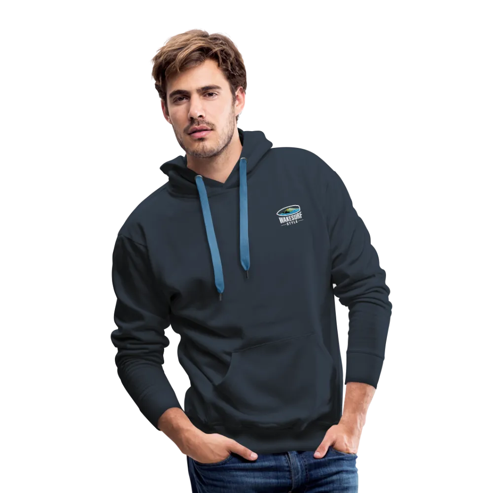 Full Moon Wakesurf Style Men’s Premium Hoodie