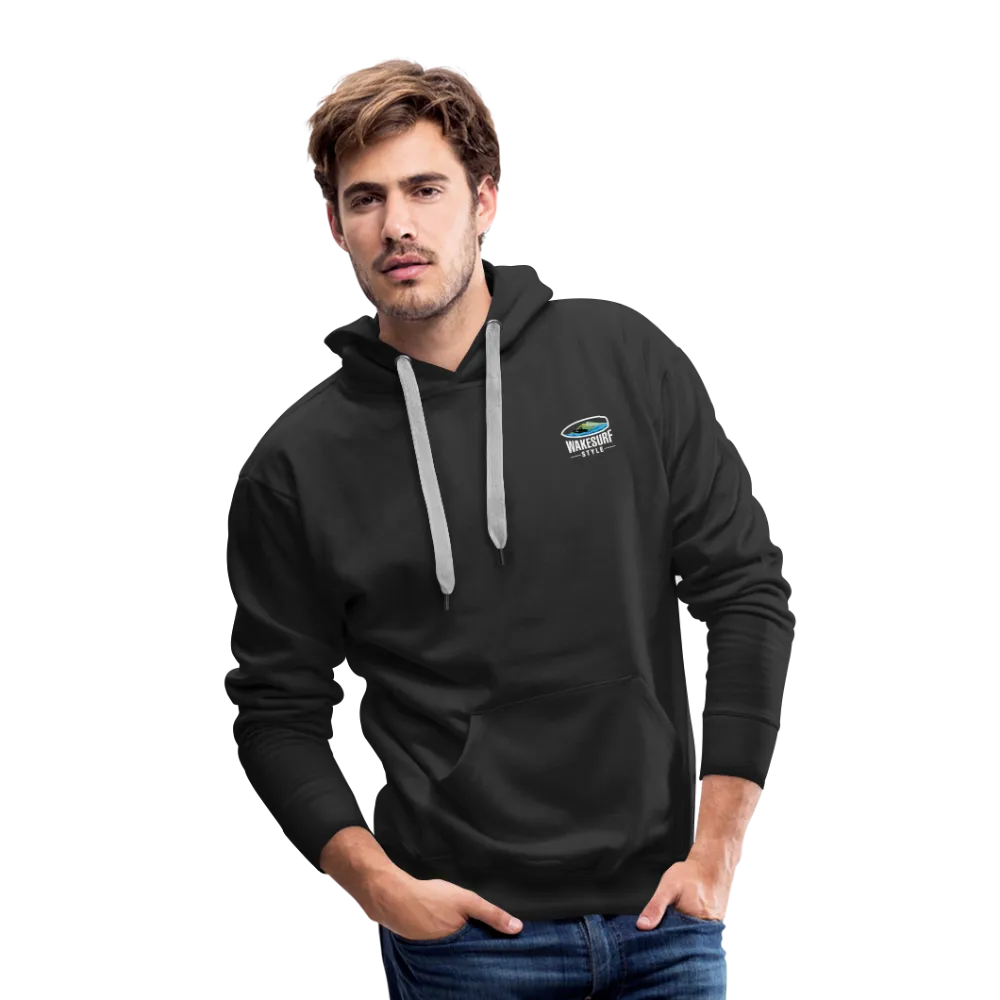 Full Moon Wakesurf Style Men’s Premium Hoodie
