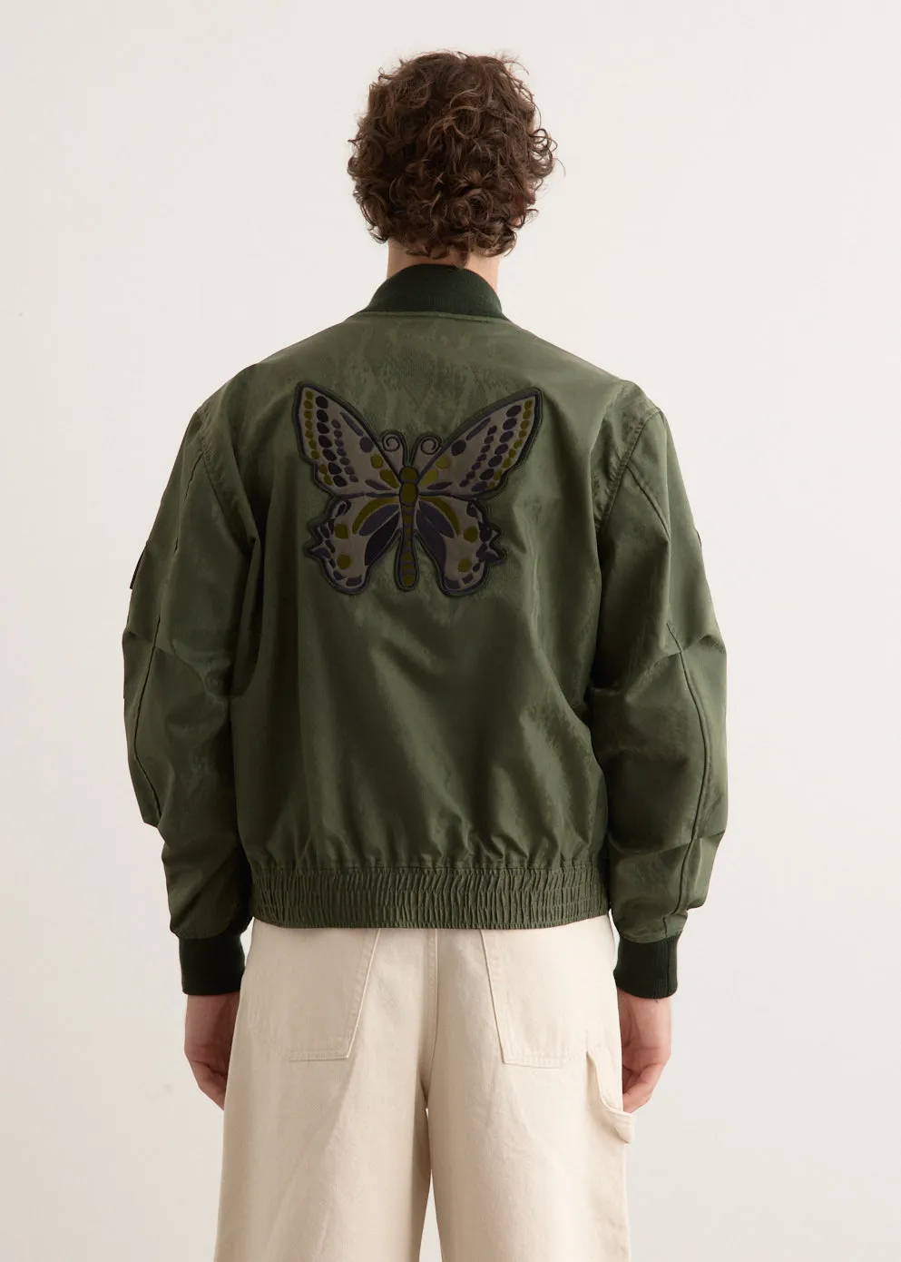 G-8 Jacket - Python Jacquard Sateen