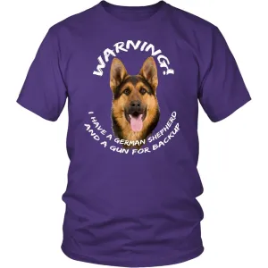 German Shepherd Warning