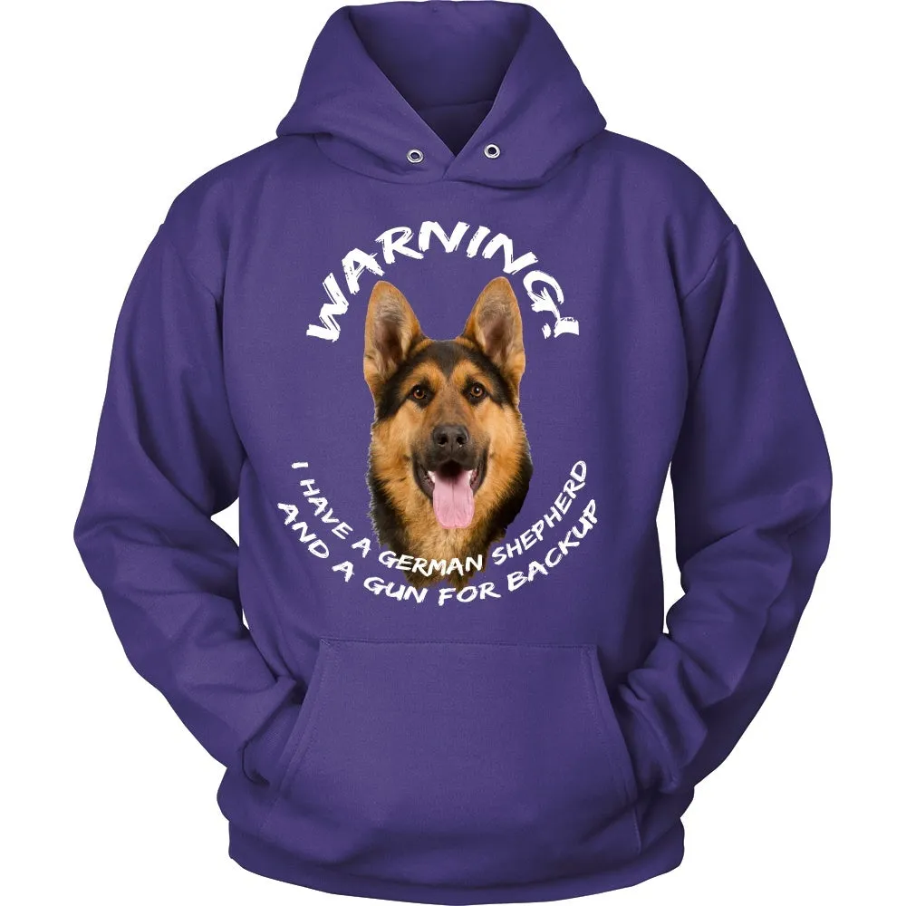 German Shepherd Warning