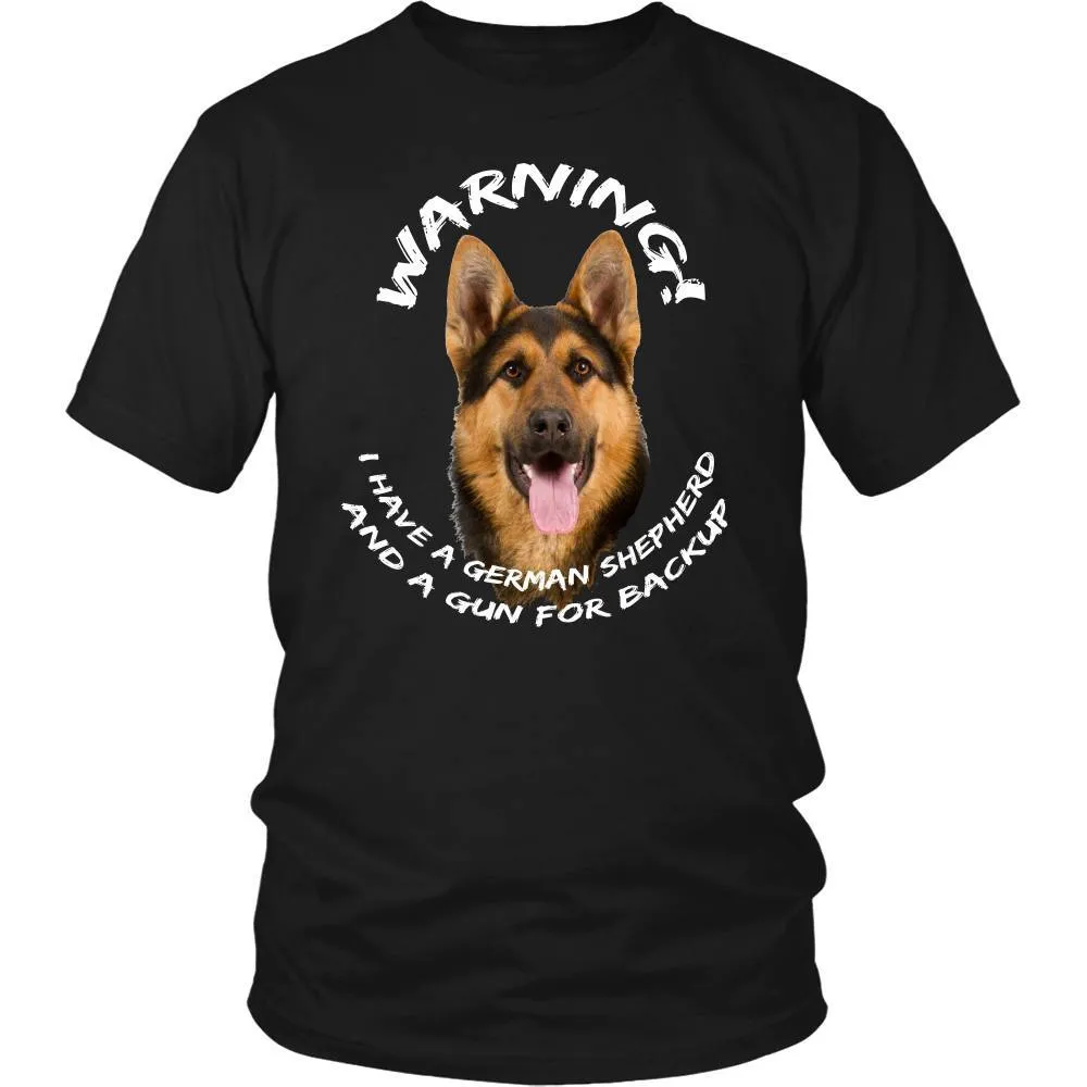 German Shepherd Warning