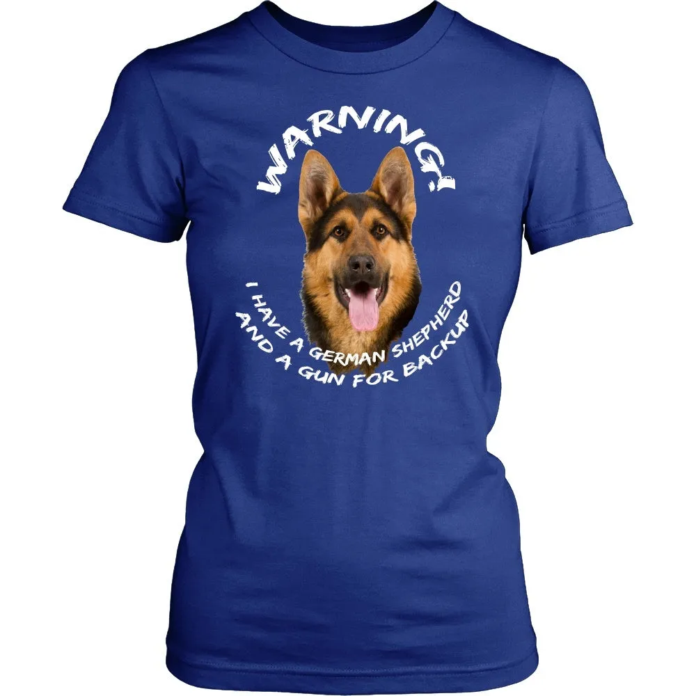 German Shepherd Warning