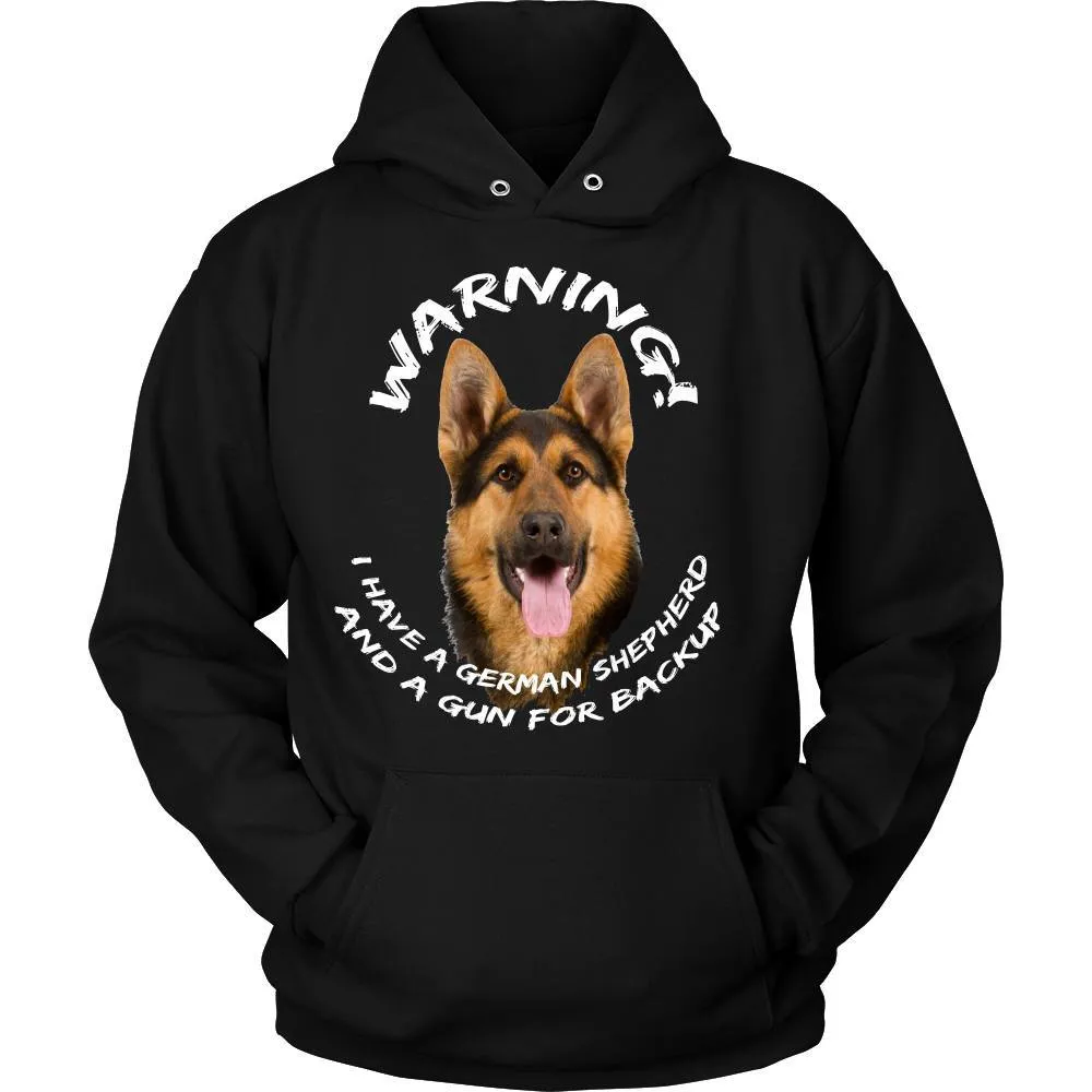 German Shepherd Warning