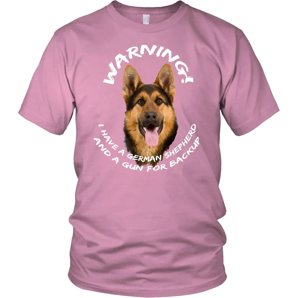 German Shepherd Warning