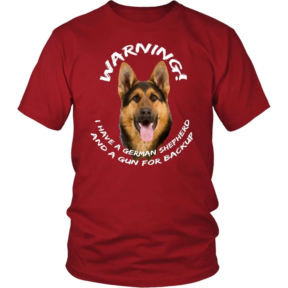 German Shepherd Warning