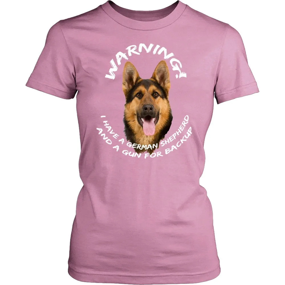 German Shepherd Warning