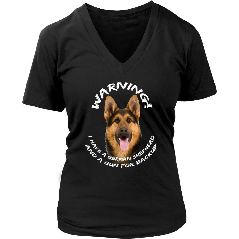 German Shepherd Warning