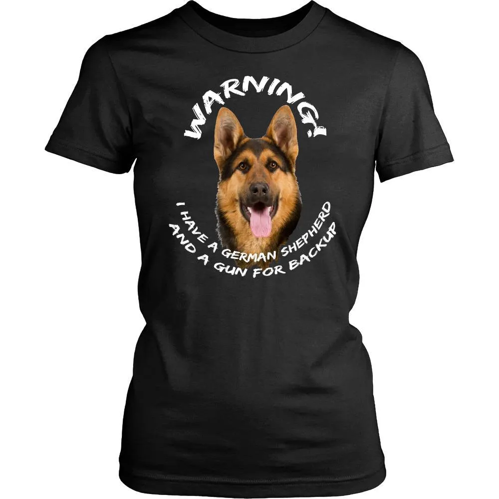 German Shepherd Warning