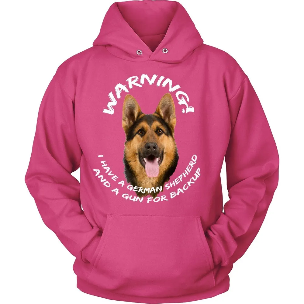 German Shepherd Warning