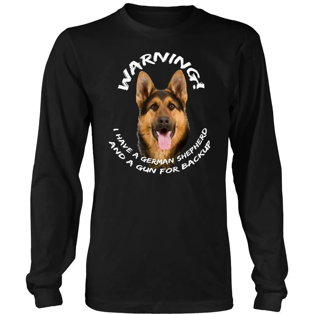 German Shepherd Warning