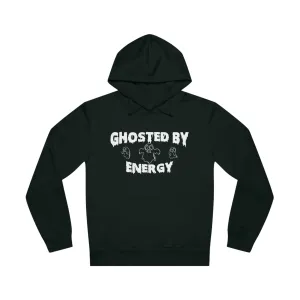 Ghosted by Energy with Spooky Ghosts, Unisex Organic Drummer Hoodie, Printed