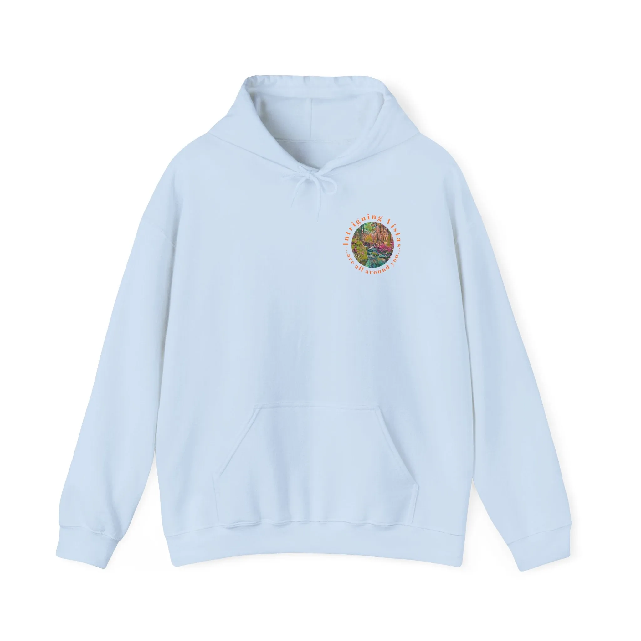Gildan 18500 Unisex Adult Heavy Blend Crewneck Hooded Sweatshirt from the Sunset Series at Intriguing Vistas