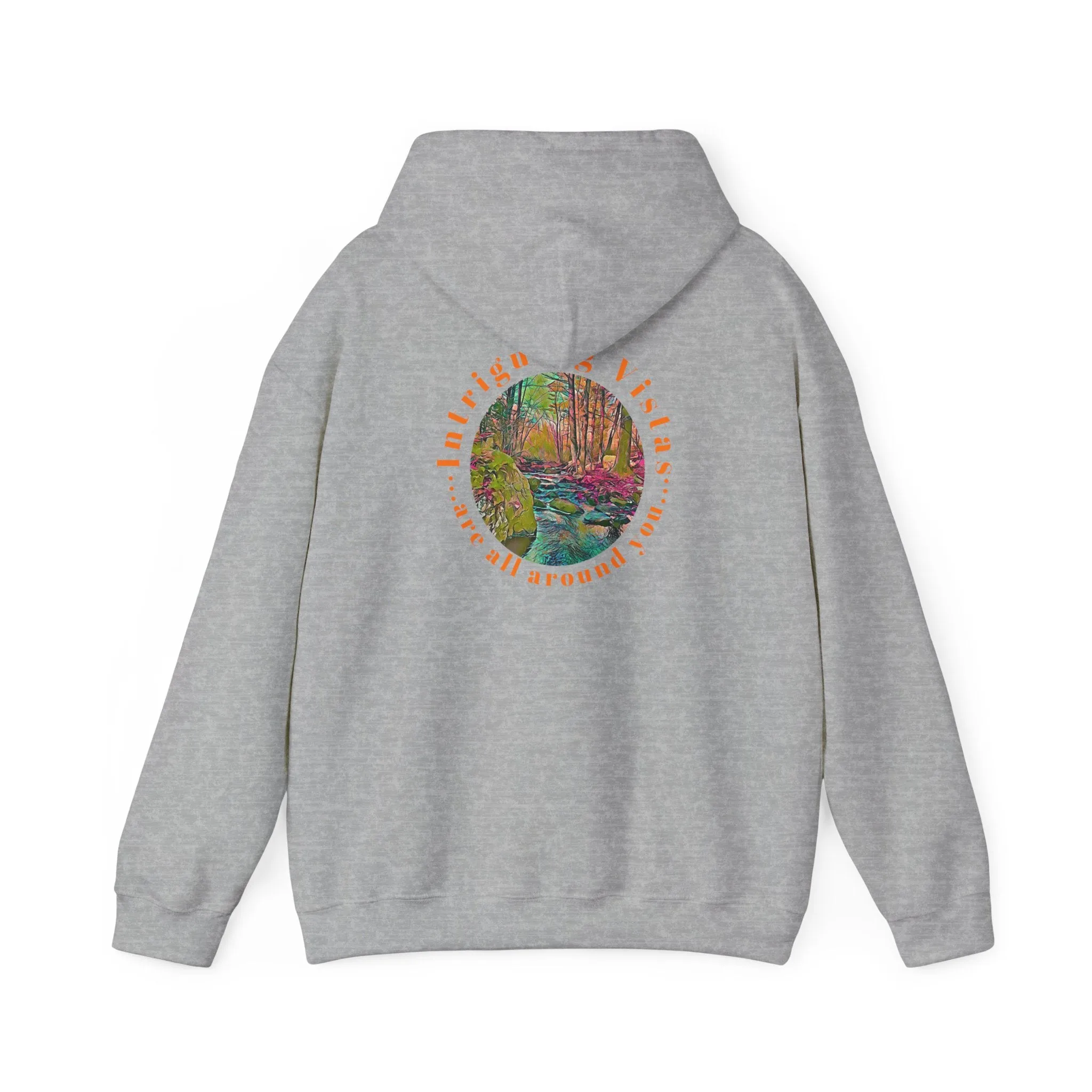 Gildan 18500 Unisex Adult Heavy Blend Crewneck Hooded Sweatshirt from the Sunset Series at Intriguing Vistas