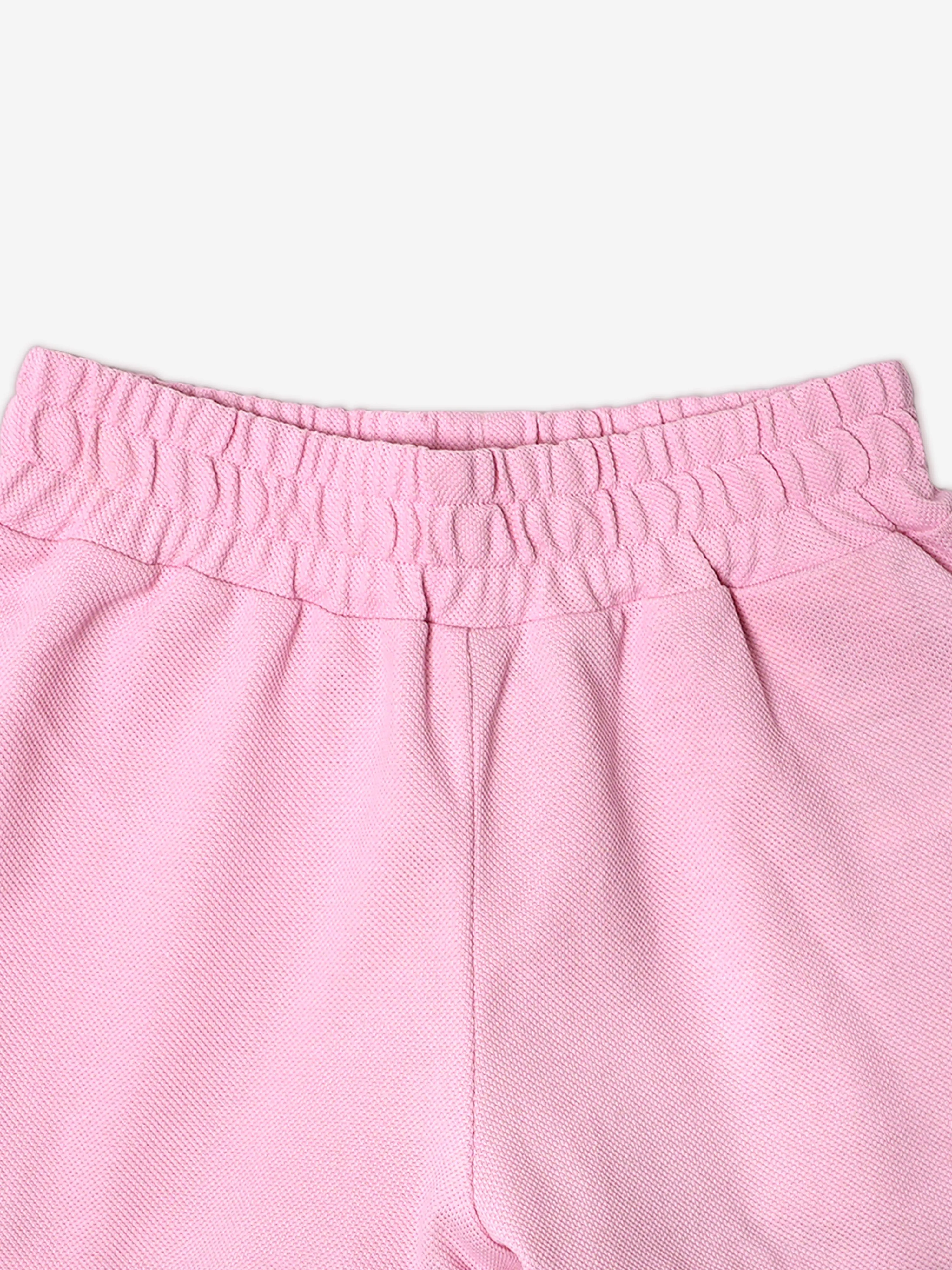 Girls Logo Shorts in Pink