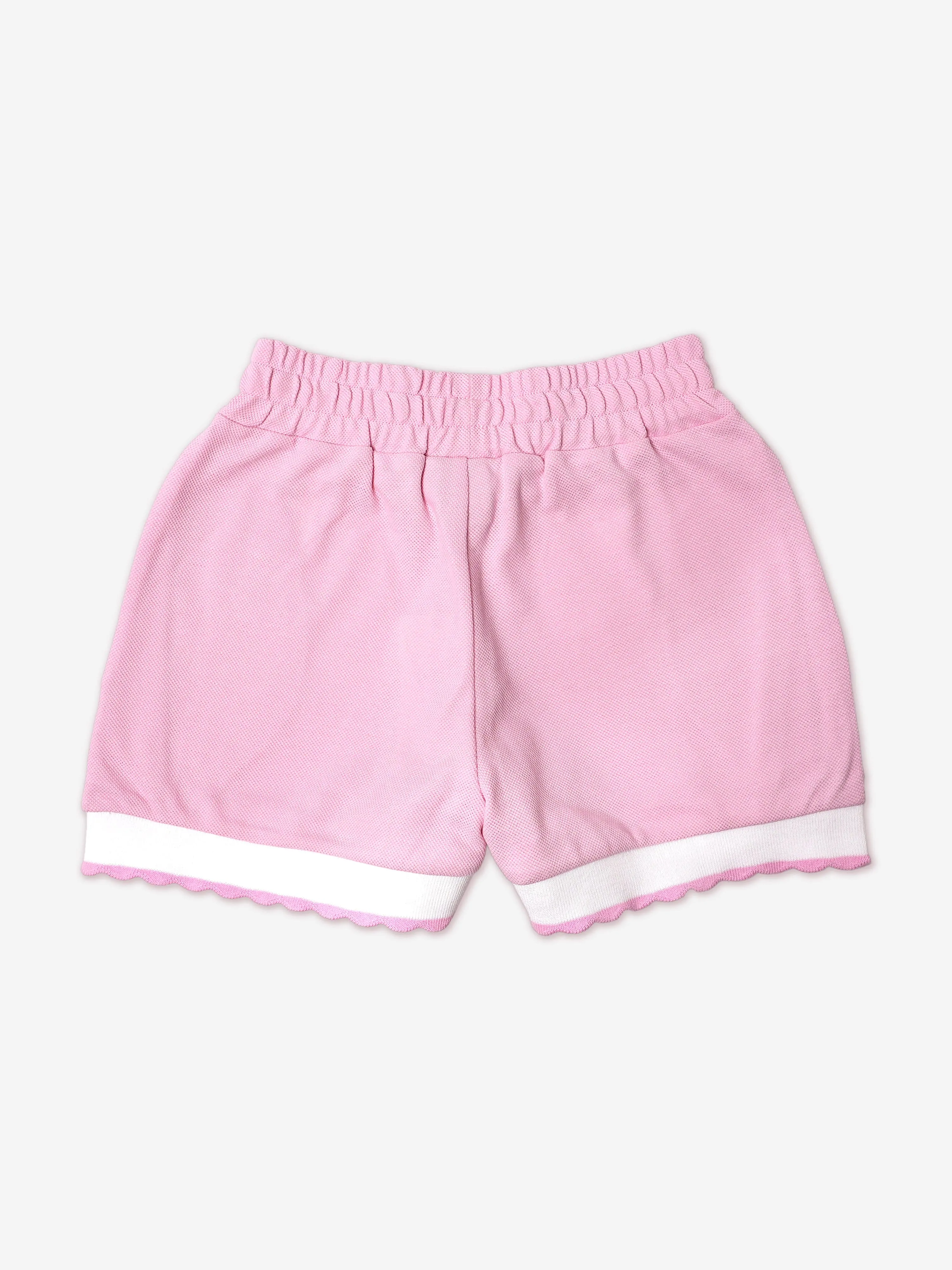 Girls Logo Shorts in Pink