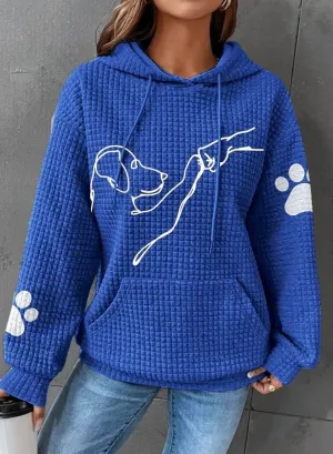 Grace - Waffle Hoodie