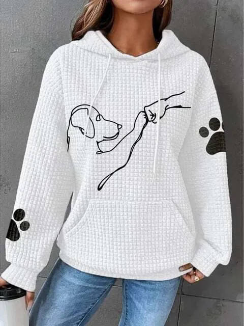 Grace - Waffle Hoodie