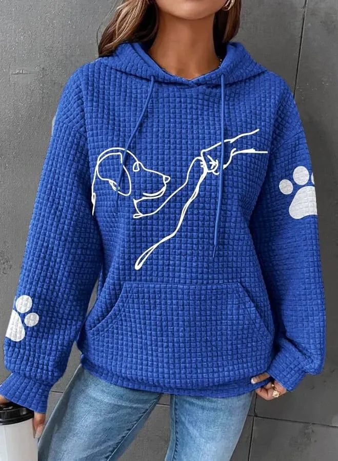 Grace - Waffle Hoodie