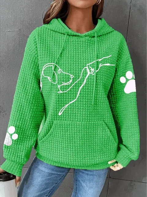 Grace - Waffle Hoodie