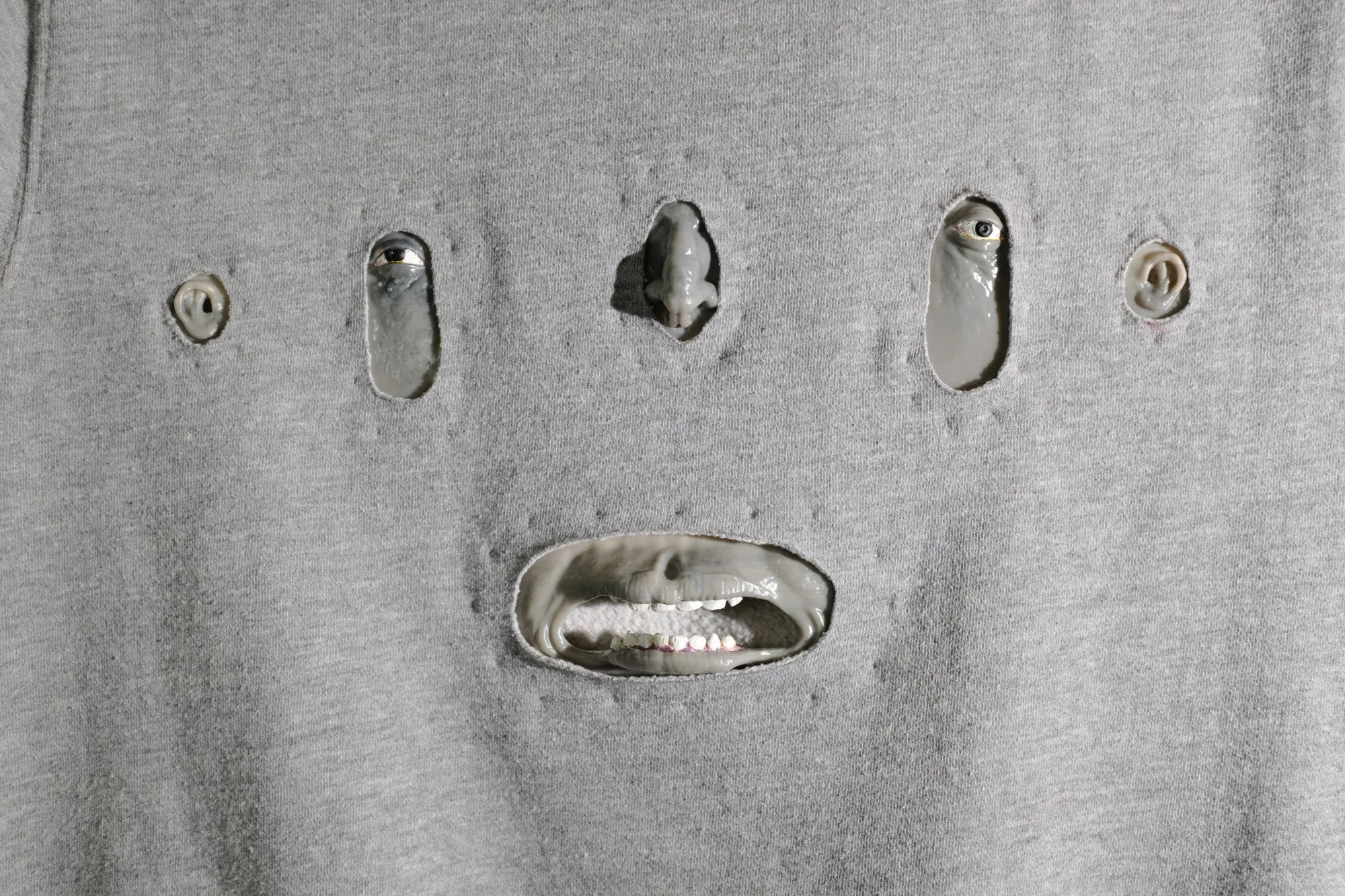 Gray Face Sweatshirt