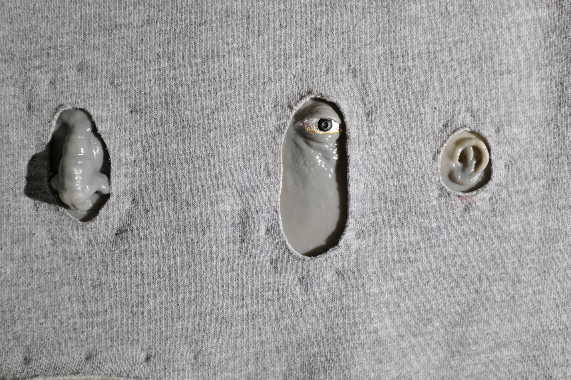 Gray Face Sweatshirt