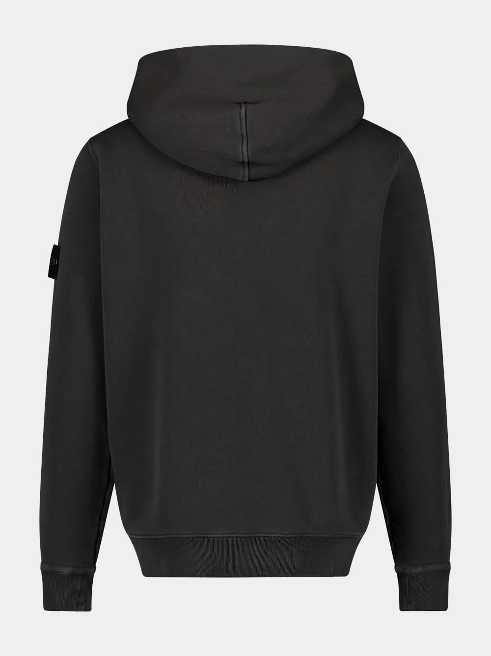 Grey Organic Cotton Zip Sweatshirt