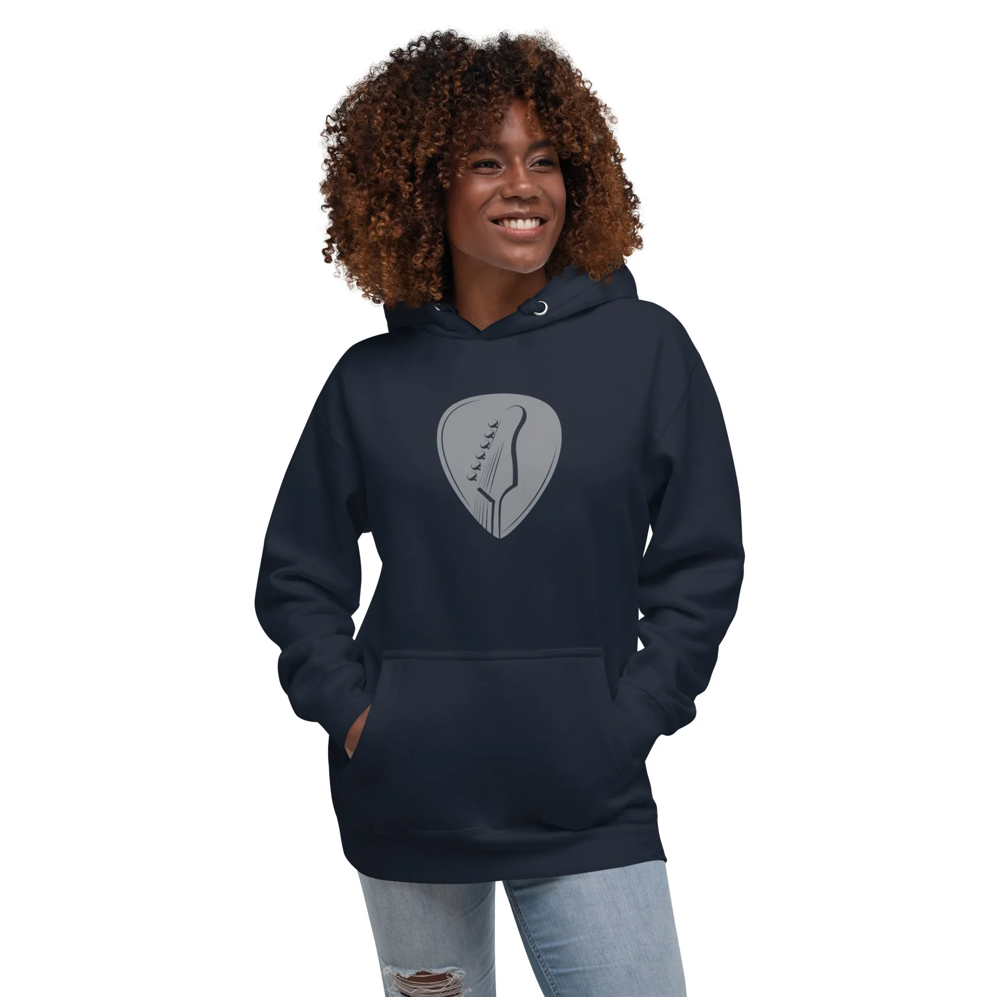 Guitar Head Pick Hoodie