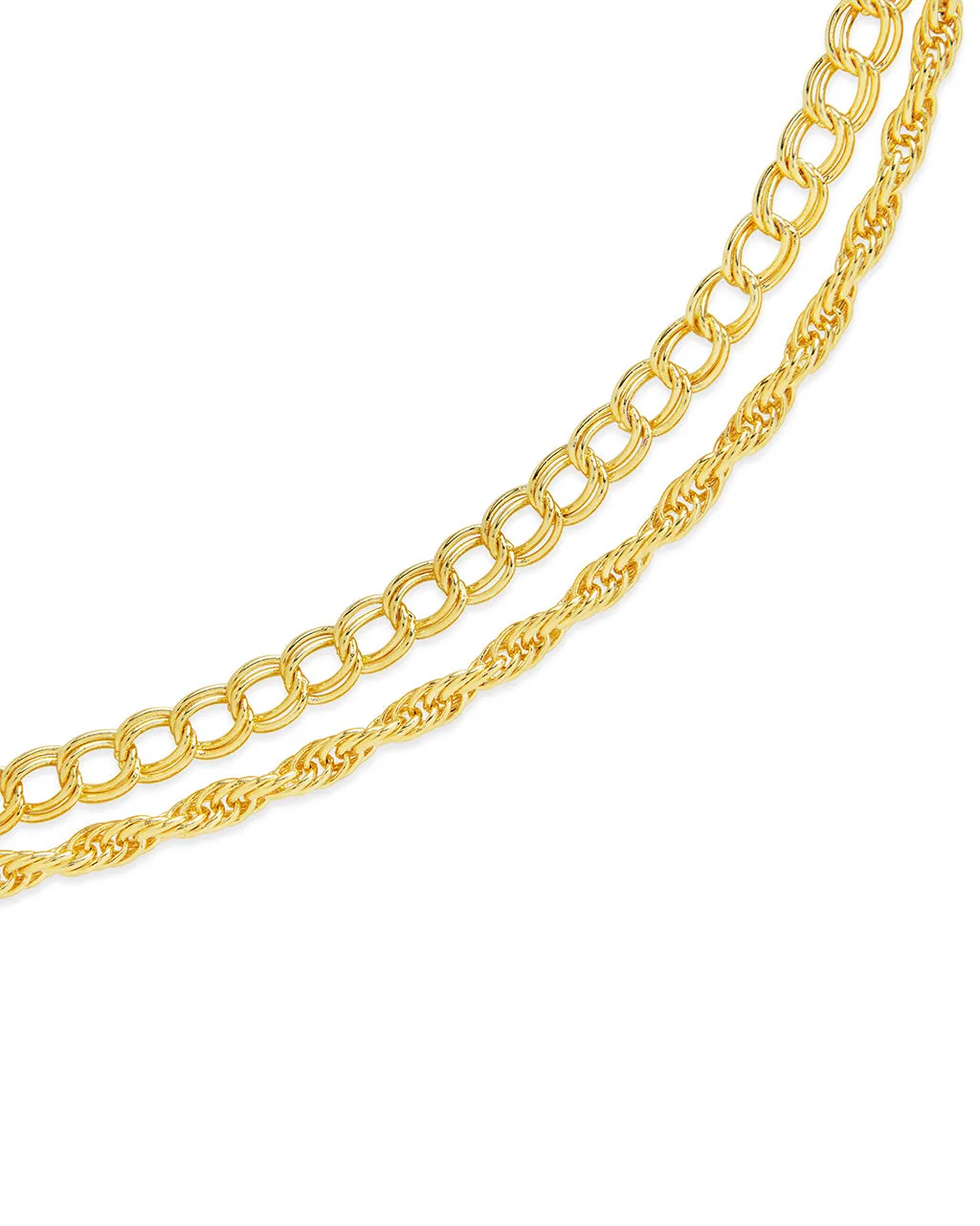Hallie Layered Chain Bracelet