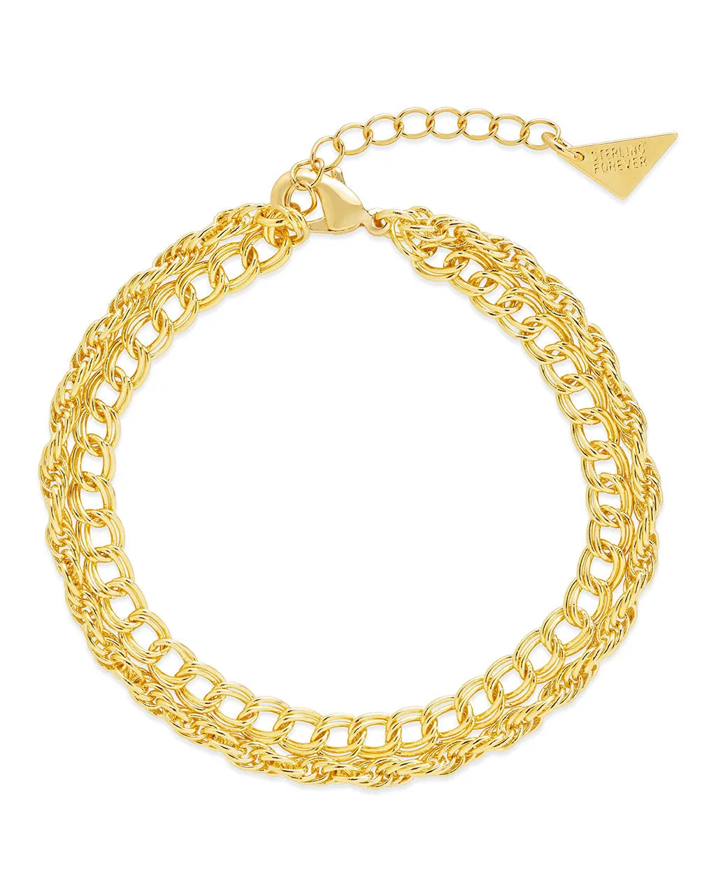 Hallie Layered Chain Bracelet