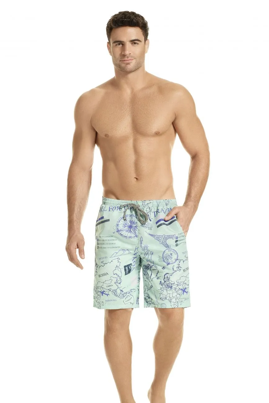 HAWAI 51903 Swim Trunks Blue