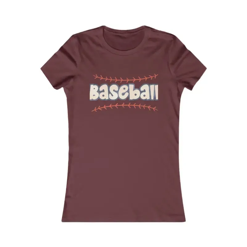 Hit a Home Run with Baseball Mom Favorite Tee