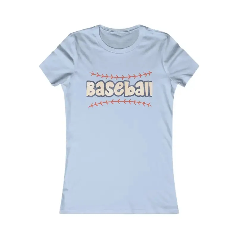 Hit a Home Run with Baseball Mom Favorite Tee