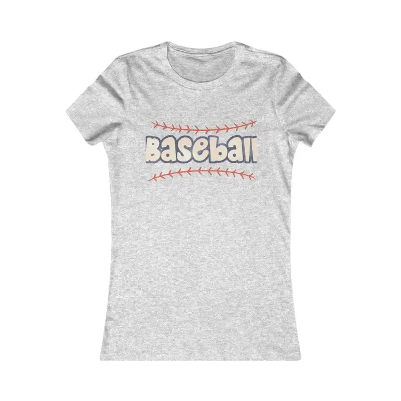 Hit a Home Run with Baseball Mom Favorite Tee