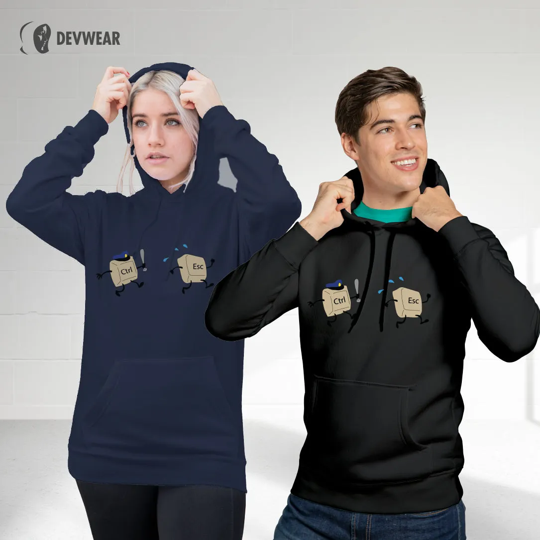 HOODIE CONTROL AND ESCAPE KEYS