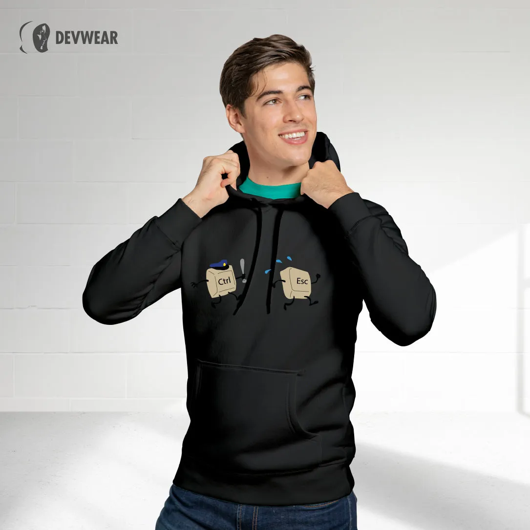 HOODIE CONTROL AND ESCAPE KEYS