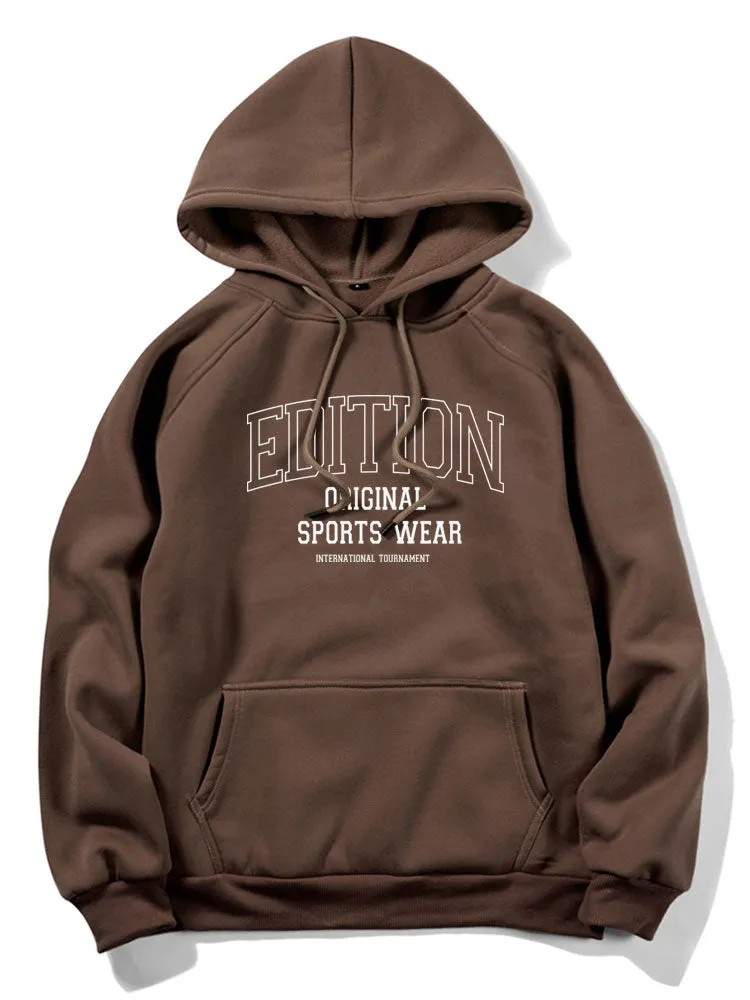 Hoodies cetak surat edisi