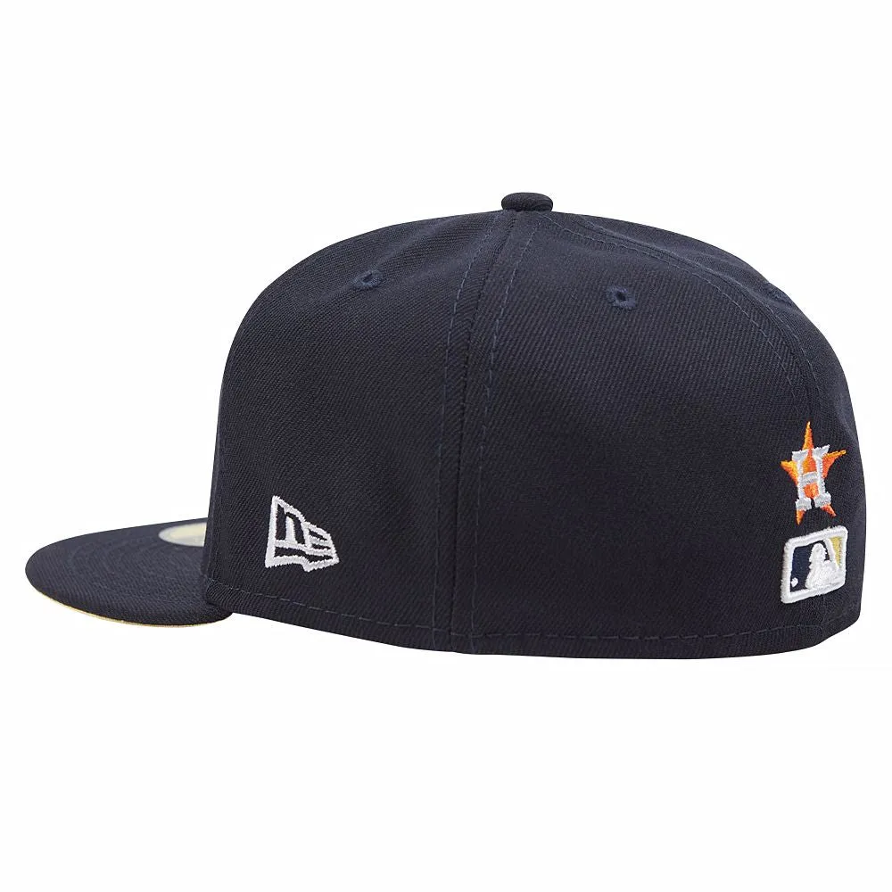 Houston Astros Bloom Fitted - Navy