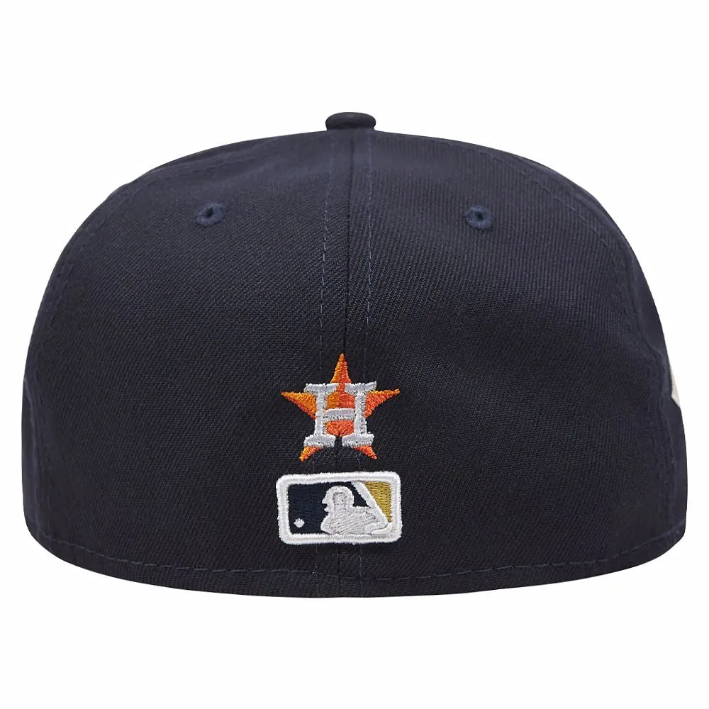 Houston Astros Bloom Fitted - Navy