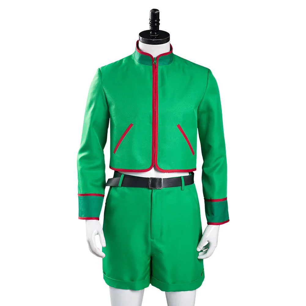 Hunter X Hunter Halloween Carnival Suit GON·FREECSS Cosplay Costume Top Shorts Outfit