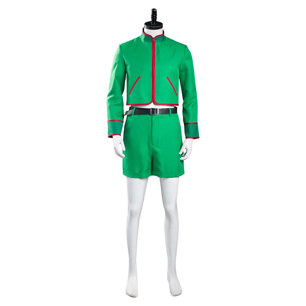 Hunter X Hunter Halloween Carnival Suit GON·FREECSS Cosplay Costume Top Shorts Outfit