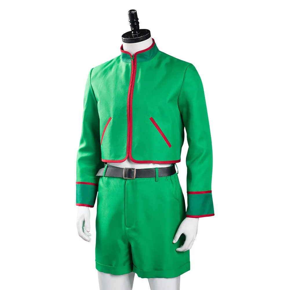 Hunter X Hunter Halloween Carnival Suit GON·FREECSS Cosplay Costume Top Shorts Outfit