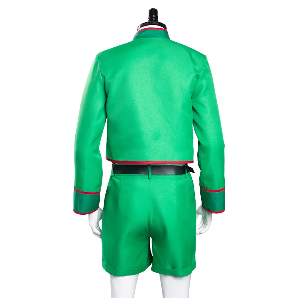 Hunter X Hunter Halloween Carnival Suit GON·FREECSS Cosplay Costume Top Shorts Outfit