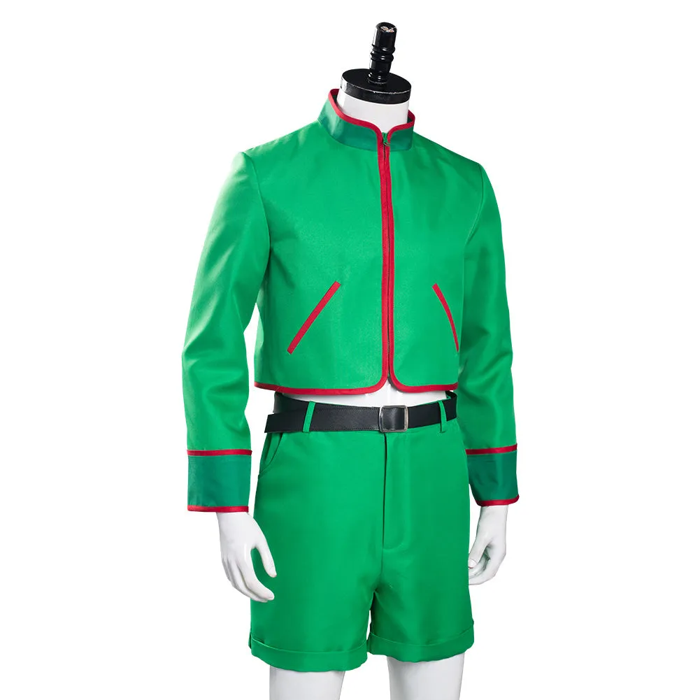 Hunter X Hunter Halloween Carnival Suit GON·FREECSS Cosplay Costume Top Shorts Outfit