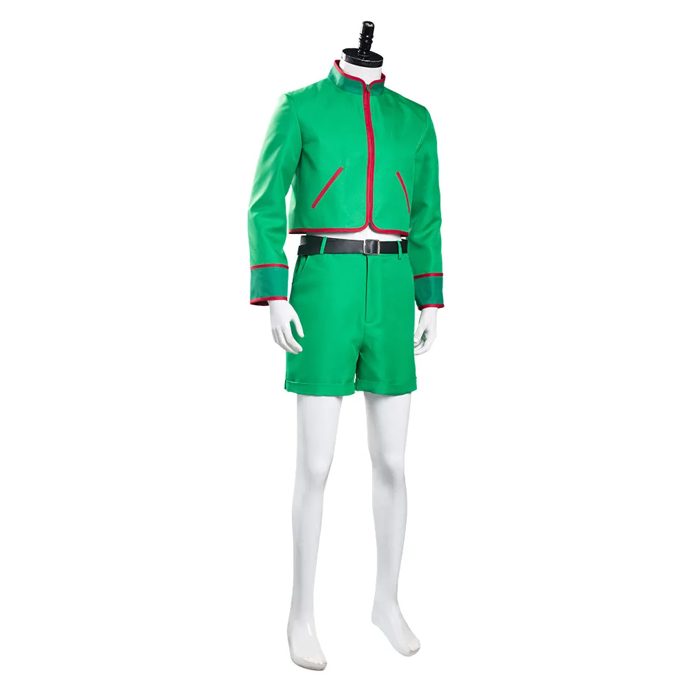 Hunter X Hunter Halloween Carnival Suit GON·FREECSS Cosplay Costume Top Shorts Outfit