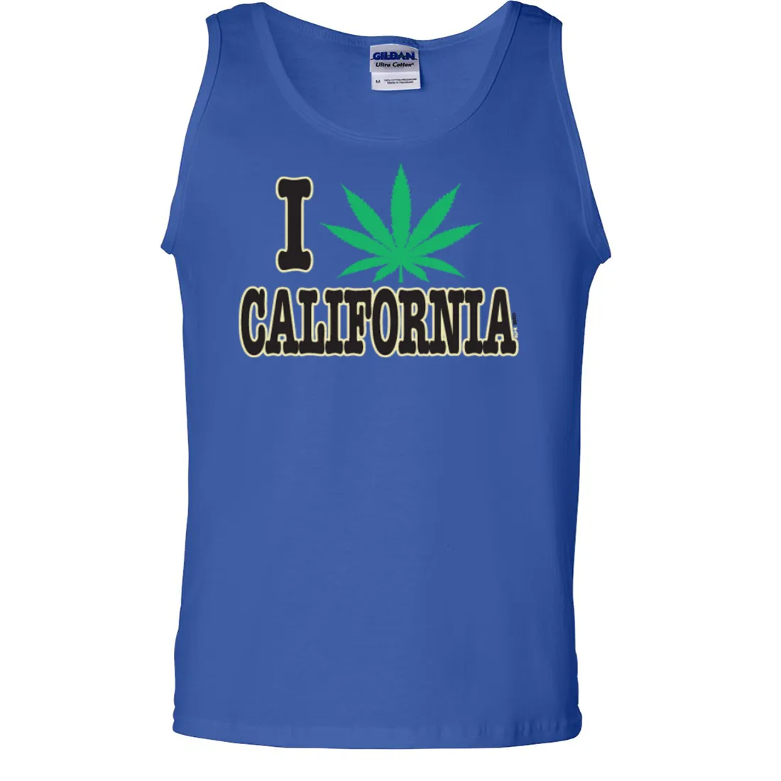 I Love Pot California Asst Colors Tank Top