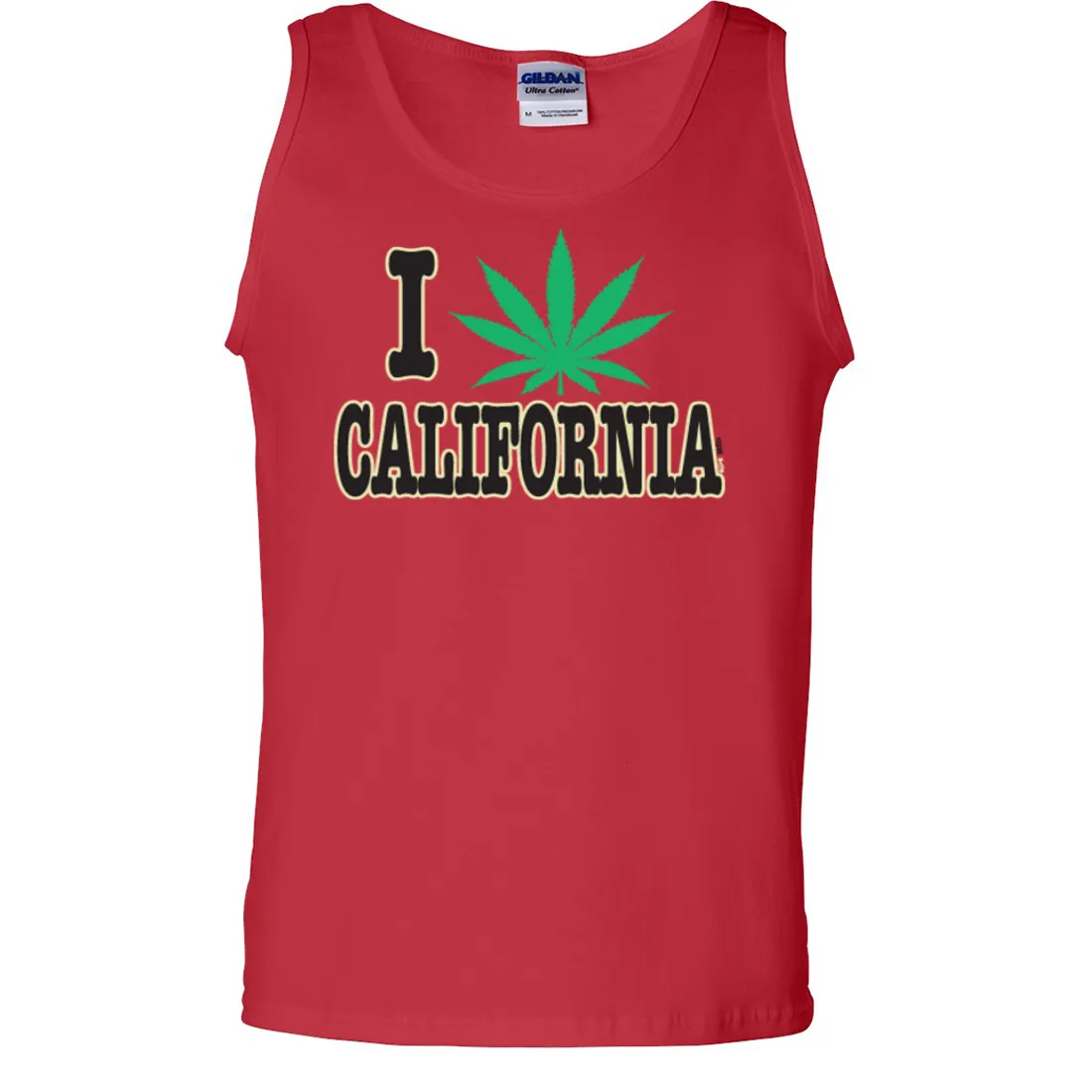 I Love Pot California Asst Colors Tank Top