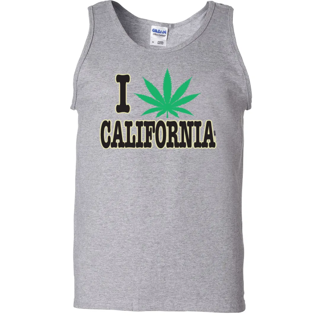 I Love Pot California Asst Colors Tank Top