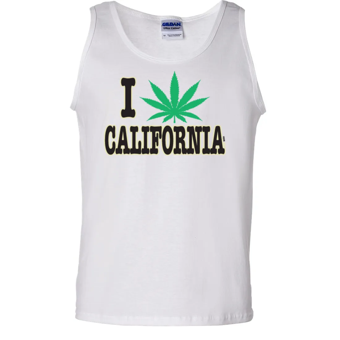 I Love Pot California Asst Colors Tank Top