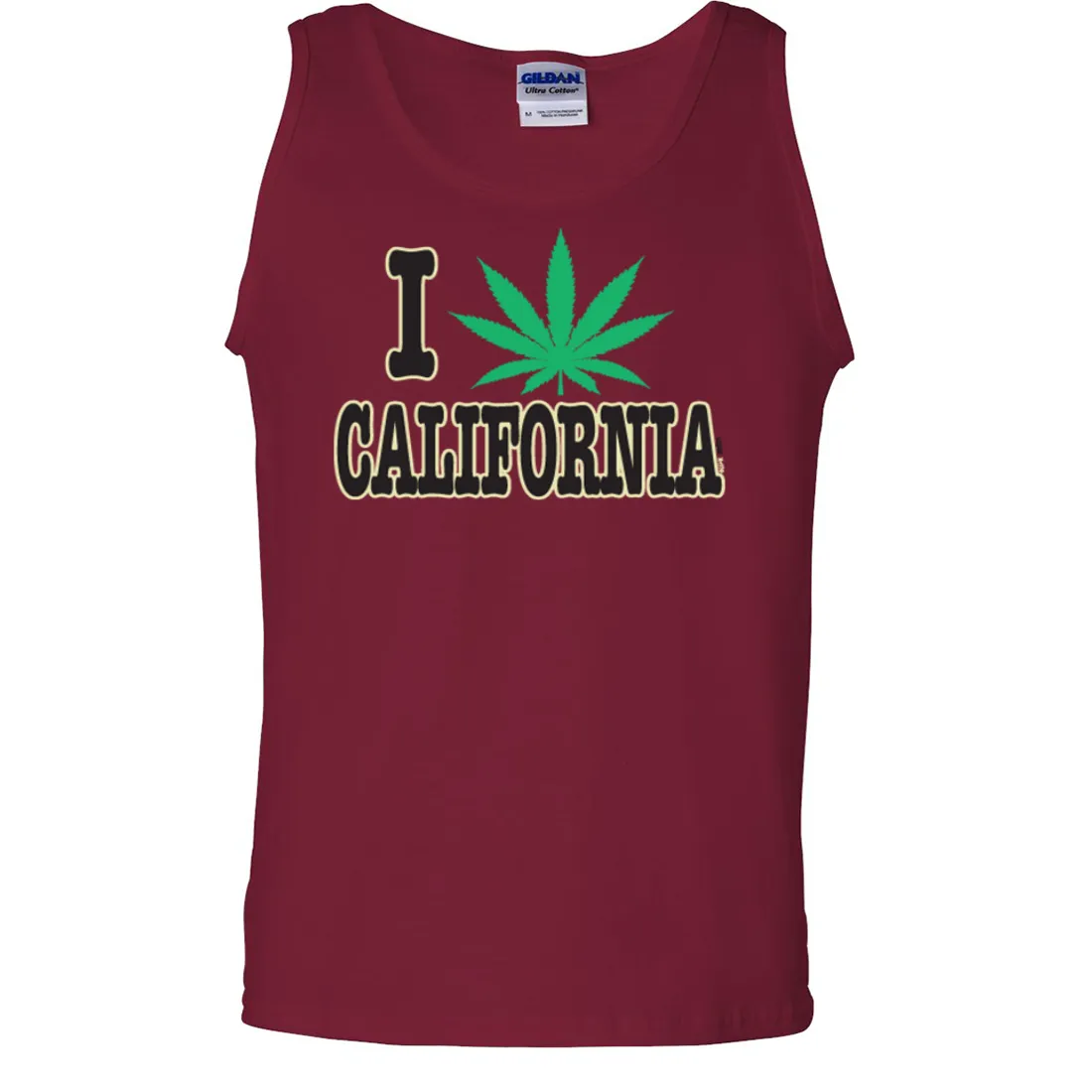 I Love Pot California Asst Colors Tank Top